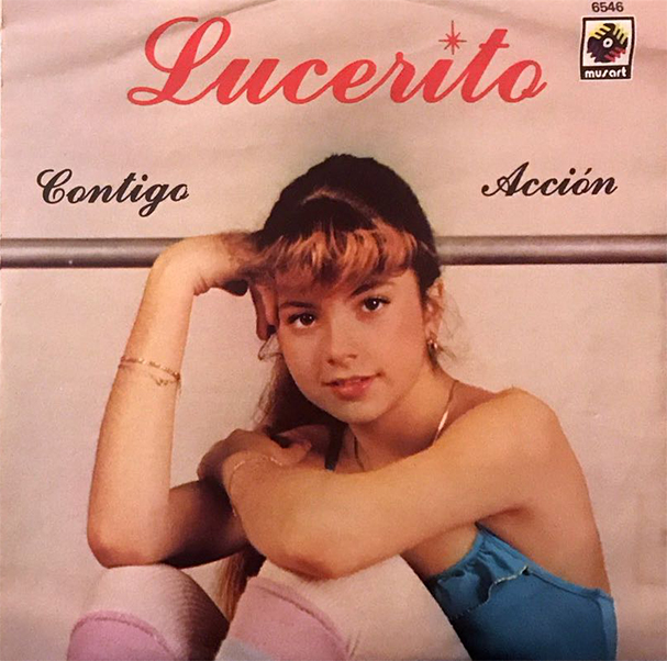 LUCERO SINGLE CONTIGO-ACCION 1984